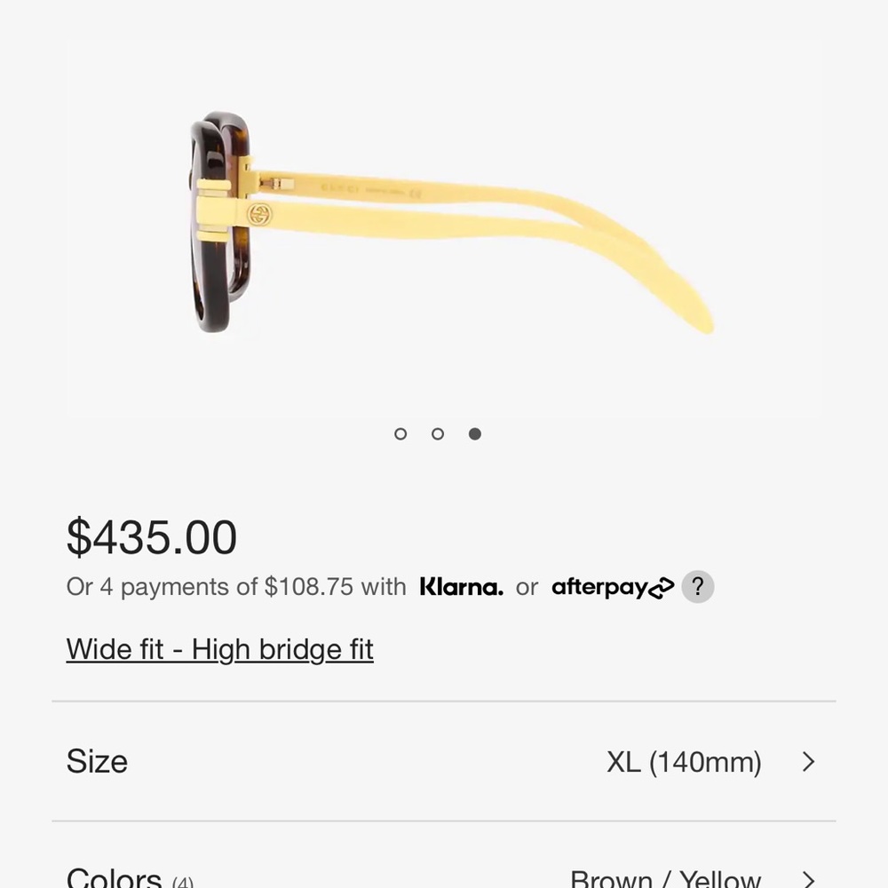 GUCCI SUNGLASSES SUMMER 2022 - Picture 1 of 8